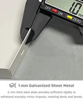 1 mm thick steel plate measured for Rock Solid Outdoor EV Charger Enclosure Wall Box Weatherproof Electric Vehicle Charging Station Protector Cover.