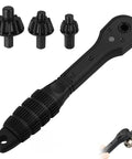 Three In One Ratchet Drill Chuck Key Wrench For Quick Socket Swaps DIY Friendly Pro Grade Universal Replacement Tool with three chuck sizes