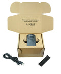 Unboxed 1D Barcode Scanner Ultra Lightweight At 1.7 Oz Apple MFi Certified Auto Reconnects To Last Paired Device Pocket Friendly