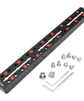 Vixen Style Dovetail Telescope Mounting Plate 350mm Rail Bar with M6 and one quarter inch screws and tools