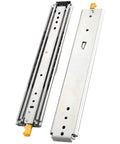Beefy 40 Inch Full Extension Drawer Slides With Lock 500 Pound Load Capacity Heavy Duty Ball Bearing Track for Cabinets