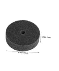 Top Notch 6 Pack Nylon Polishing Wheels With 10mm Hole And 75mm Size for metal and stone finishing on bench grinders.