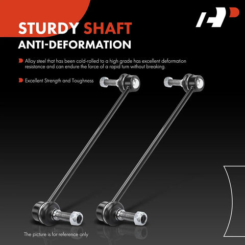 Two Pack Front Sway Bar Links Pair For Ford Fusion 2013-2020 Edge 2015-2022 Police Responder Hybrid And SSV 2019-2020