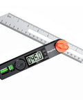 Dope Angle Finder Protractor With Digital Display 0-338 Degrees T-Bevel Gauge And Bubble Level 230mm 8In Horizontal