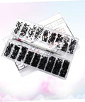 Miniature Screw Set With Countersunk Flat Head Screws In Transparent Storage Box For Glasses Watches Diy Projects And Repairs