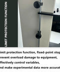 Electric Tensile Testing Machine With 10N To 2000N Digital Push Pull Gauge And 450mm Stroke Overload And Limit Protection For Textiles Sports And Scientific Research Data Logging Up To 999 Tests limit protection detail