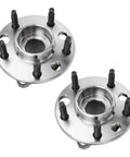 Front Wheel Hub Bearing Assembly Pair (2) Compatible with Buick LeSabre 1991-1999, Cadillac DeVille 1992-1996, Oldsmobile 88 1992-1999, Pontiac Bonneville 1992-1999 5-Lug w/ ABS, top view