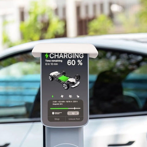 Slick Outdoor EV Charging Station Roof Cover With Rock Solid Waterproof Shield to Keep Your Charger Dry and Stylish When Weather Hits Hard Protects Interface From Rain and Debris For a Safe Charge Setup Every Time You Plug In.