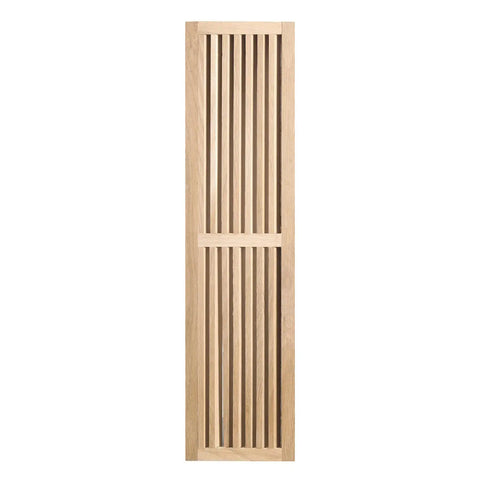Red Oak 32 Inch Hardwood Cold Air Return Wall Vent Register Unfinished Solid Oak Wood HVAC Vent For Home Improvement