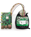 2D LIDAR Sensor A1M8-R6 With 360 Degree Scanning, 12 Meter Range connected to circuit board with Dupont wire kit