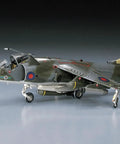 Sea Harrier Gr Mk 3 1:72 Scale Model Kit with detailed cockpit and landing gear, decals clearly visible, paints not included