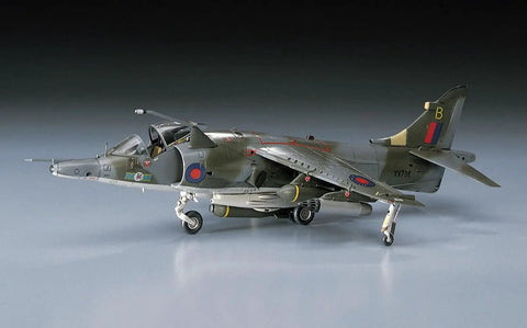 Sea Harrier Gr Mk 3 1:72 Scale Model Kit with detailed cockpit and landing gear, decals clearly visible, paints not included