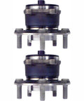 2 Pack Rear Wheel Bearing Hub Assembly Direct Fit For 2013-2018 Mazda 6 And CX-5, Heavy-Duty Rear Hub Replacement Kit shown.