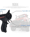 Remote control with indicator switch for Off Road RC Truck One Sixteen Scale Beast With Proportional Steering And 4WD Drivetrain