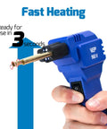 110V Plastic Welder Kit With LED Lights And 200 Hot Staples Pliers For Car Bumper Plastic Welding And Gas Tank Repair A Great Auto Mechanic Tool For Quick Crack Fixes