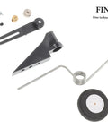 RC Plane Landing Gear Kit With Durable Wheels And Accessories For Stable Takeoffs And Landings components