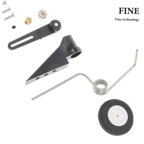 RC Plane Landing Gear Kit With Durable Wheels And Accessories For Stable Takeoffs And Landings components