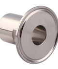 Two Inch Tri Clamp Adapter To Three Quarter Inch FNPT Thread Ferrule Sanitary Pipe Fitting Stainless Steel 304