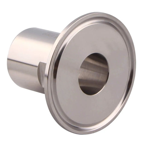 Two Inch Tri Clamp Adapter To Three Quarter Inch FNPT Thread Ferrule Sanitary Pipe Fitting Stainless Steel 304
