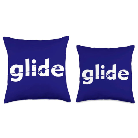 Glider Plane Throw Pillow With Pilot Flight Theme Dope Decorative Cushion For Living Room Sofa Or Bedroom Ideal Gift Idea