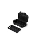 Open GoBox 1 Divided Waterproof Dry Box For Gear, Camera, And Tackle, Submersible IP65 IP67 Case showing removable tray