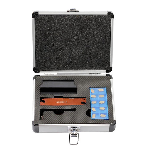 Oscarbide 3/4 in self-lock block SLTBN19-5 with blade in case includes NCIH26-3/4 blades and GTN-3/GTN-4 inserts