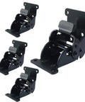 Top Rated 4 Pack Tough As Nails 180 Degree Self Locking Folding Brackets For RVs And Food Trucks Heavy Duty Steel Hinges