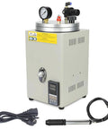 Wax Injector with Pressure Gauge and Vacuum System for Jewelry Casting Adjustable Temperature to 100 C Precision Molten Wax Injection