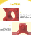 Plug And Play Easy Install Plastic Bushing Connector for Honey Extractor Replacement close-up showing durable material