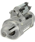 Starter Motor Replacement For Vehicles SA1084 Durable Auto Start Component, silver metal, OEM-style, side angle view