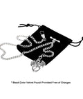 Mens Albert Chain Pocket Watch Curb Link Key Chain With Dragon Pendant And T Bar Fob Vintage Silver Tone on black pouch