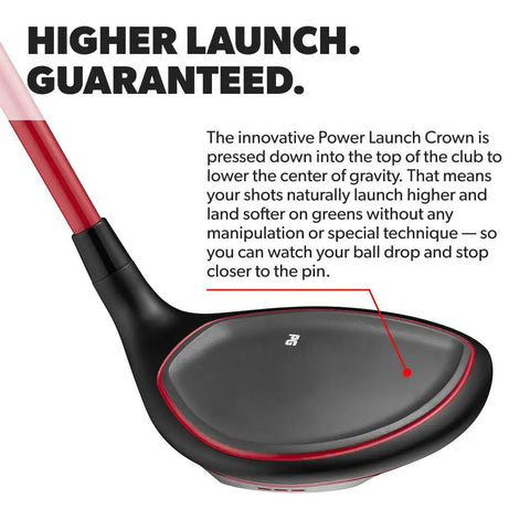 357 Fairway Hybrid 21 Degree Loft For Seniors Right Handed Delivers Distance Of A 3 Wood With The Ease Of A 7 Wood club head