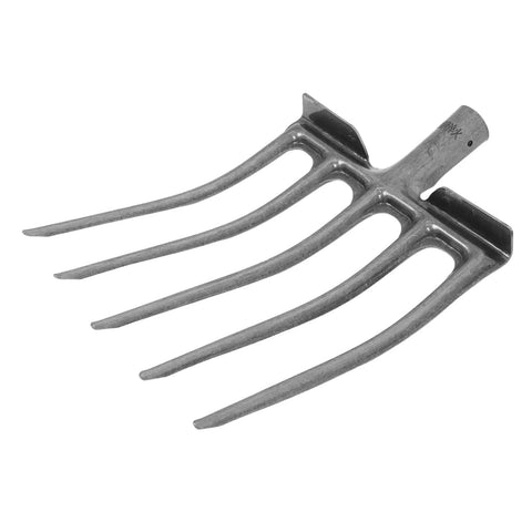 Heavy Duty Steel Garden Fork For Soil Loosening And Deep Soil Turning, Manure Fork For Root Crops Harvest, Soil Preparation, And Easy Penetration