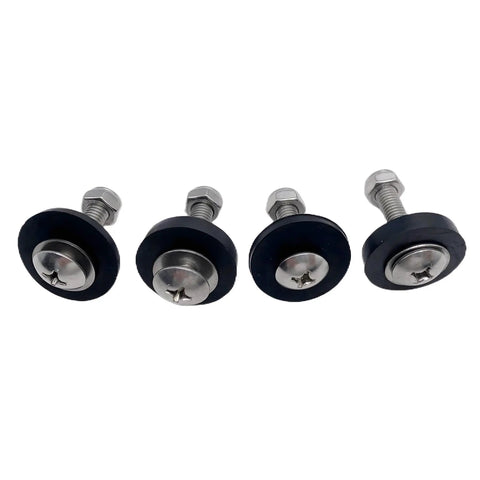 Mounting hardware for Whale Tail Hydrofoil Stabilizer For Boat Outboard Motors 8 To 40 HP Durable Aluminum Construction
