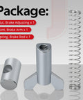 Rear Brake Adjuster Hardware Kit With Adjusting Nut For FourTrax Rancher Foreman Recon ATVs TRX125 TRX200 TRX250 TRX300