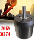 170KV Sensored Belt Brushless Motor for Electric Skateboard Longboard with 63mm diameter and city skyline background