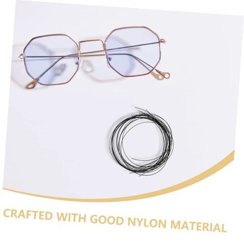 Eyeglass Repair String For Half Frame Glasses Scratch Resistant Maintenance Tool Lightweight Eyewear Fixing Thread