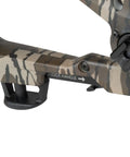 RevX Crossbow Cranking Handle Replacement for Integrated Crank Cocking Aid in a camouflage pattern close-up