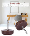 Plastic Furniture Glides No Slip Pads For Sofa Chair And Table Legs Floor Saver Set with nail design