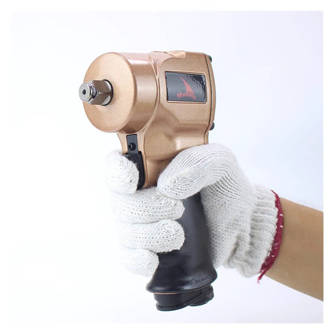 High Output Half Inch Drive Mini Pneumatic Impact Wrench Gun With Thunderous 10000 Rpm No Load Speed And Killer Torque For Blazing Fast Lugs Breakout And Reliable Daily Shop Performance Grease Monkey Approved