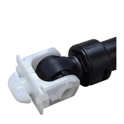 Close-up of Washing Machine Damper Vibration Shock Absorber For Front Load Washers Heavy Duty Spin Stabilizer To Cut Noise And Shaking