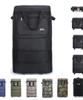 Expandable 18 To 30 Inch Duffle Bag On Wheels For Gym Camping Weekend Trips And Business Travel Water Resistant Oxford Fabric