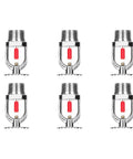 Built Like A Tank 6 Pack Fire Sprinkler Heads One Inch DN25 155 Degree Fahrenheit Automatic Temp Trigger Pendant Down Spray Heavy Duty Fire Suppression Kit Displayed in a row.