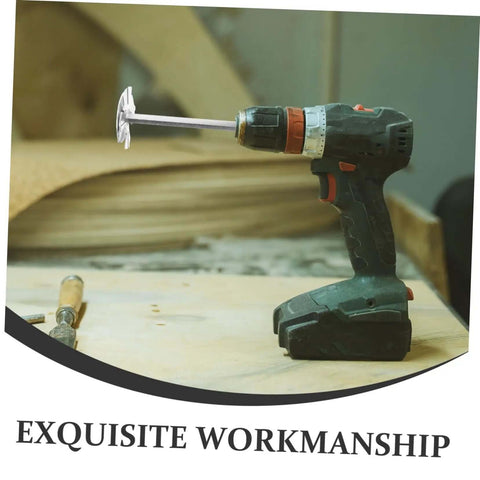 Cordless drill with socket plumbing fitting saver tool joint expander for home commercial and industrial use on a workbench.
