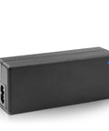 12V AC DC Adapter Charger For DeVilbiss IntelliPAP 2 AutoAdjust Auto Machine And IGO2 Portable Concentrator Power Supply Cord Cable DV68-620 DV6X-619 DV6X619 12VDC Mains PSU, close-up of black rectangular design with blue indicator light.