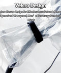 Velcro Design of Slick Magnetic EV Charger Cover For Jeep Wrangler 4xe, showcasing waterproof closure feature for outdoor use.