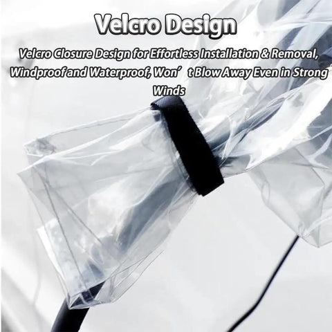 Velcro Design of Slick Magnetic EV Charger Cover For Jeep Wrangler 4xe, showcasing waterproof closure feature for outdoor use.