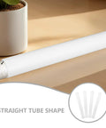 4 Pack Plastic Poster Mailing Tubes With Sealed Caps for easy storage, 3.5cm dia, 31cm length, on a wooden surface