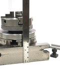 3 Inch 80 Mm Milling Rotary Table With 65 Mm 3 Jaw Self Centering Chuck Back Plate And Fixing T Nuts Bolts Kit
