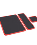 Flexible Magnetic Tool Mat 3 Pack PVC Coated For Auto Maintenance And Home Organization On Workbench And Metal Rack Strong Magnetic Surface Keeps Screwdrivers Bolts Nuts Sockets Secure, three sizes